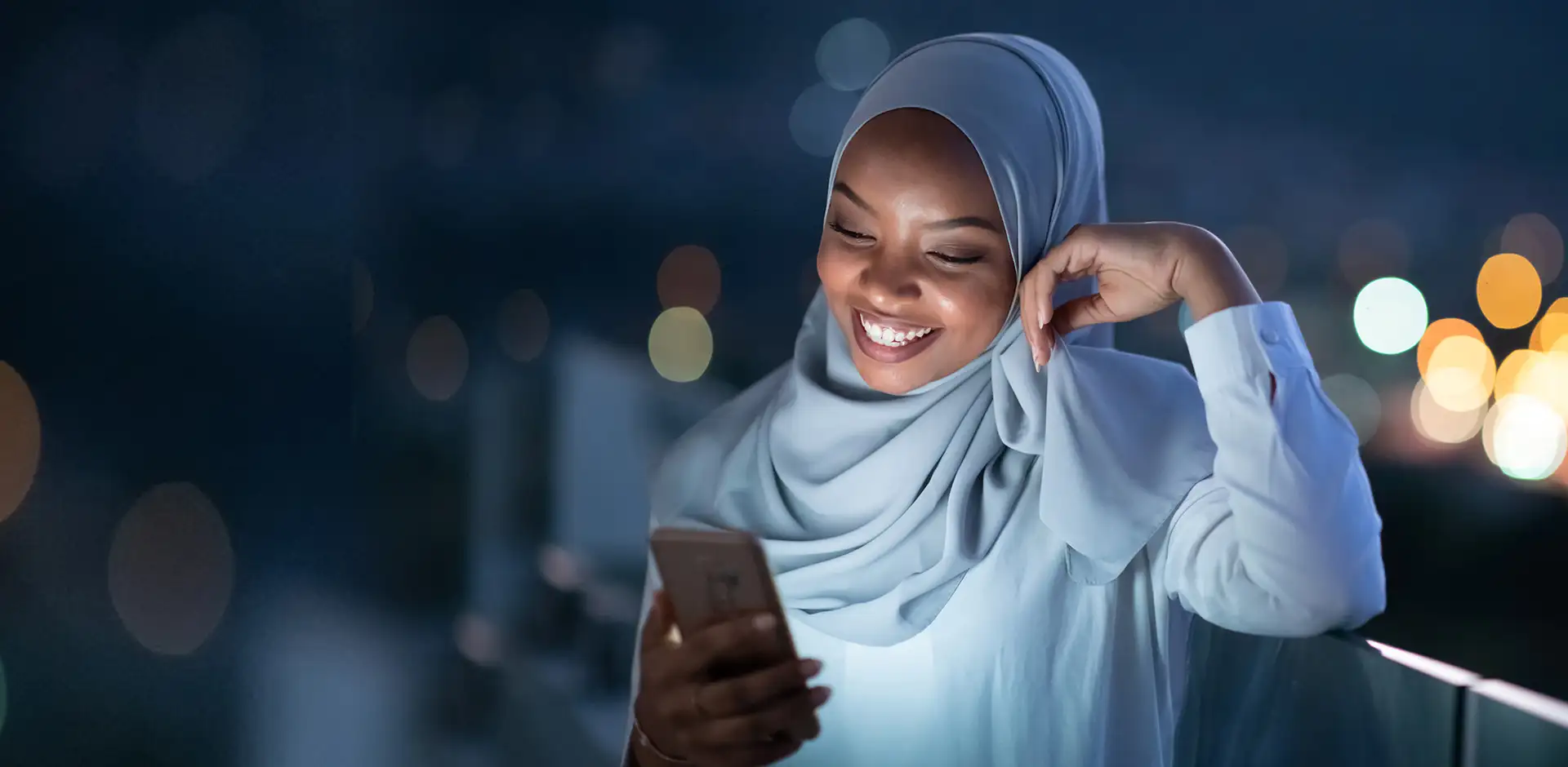 Hero Black Woman In Hijab